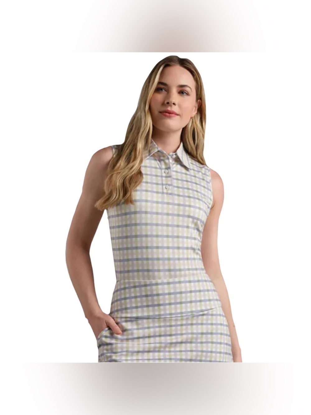 Rhone Women’s Course To Court Sleeveless Golf Polo, Size S/P